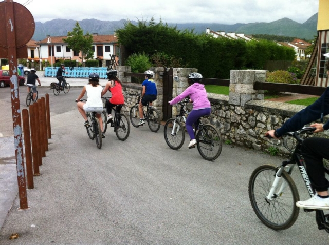Excursión en grupo por Asturias en BTT